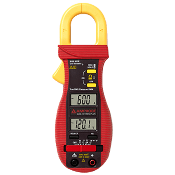 Amprobe ACD-14 TRMS-PLUS Dual Display Digital Clamp Multimeter