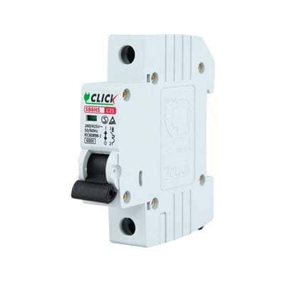 Click 900415 MCB Circuit Breaker 1P 16A 6K