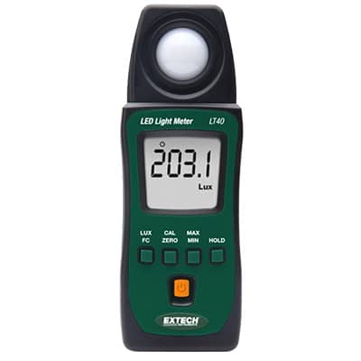 Extech LT40 LED Light Meter
