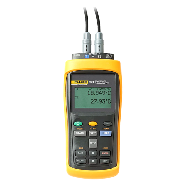 Fluke 1523 Handheld Thermometer Readout