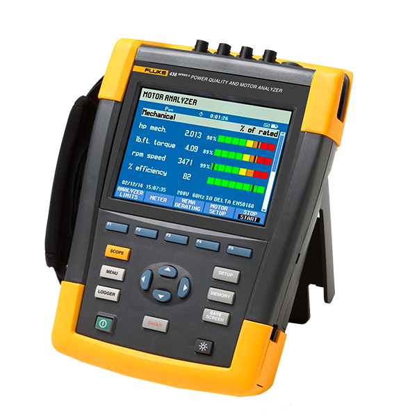 Fluke 438-II Power Quality and Motor Analyzer