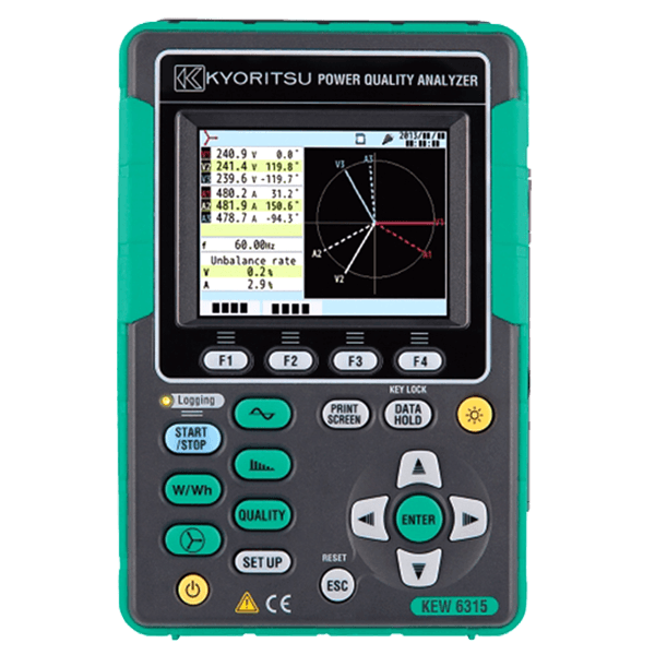 Kyoritsu KEW 6315 Power Quality Analyzer