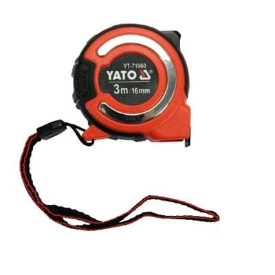 YATO-71060 Measuring Steel Tape 3 M X 16 MM
